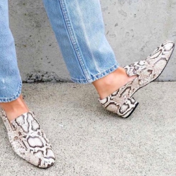 Freda Salvador Shoes - Freda Salvador vanilla snake blogger fave 37 RARE